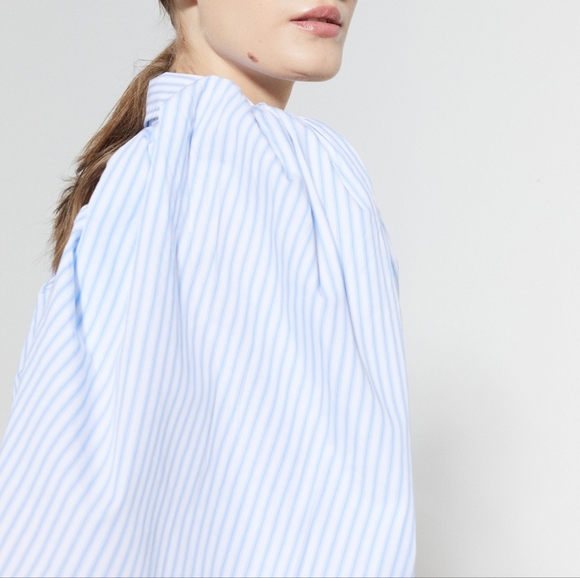 Samba Cotton Poplin Shirt - Stripes - Picture 2 of 8